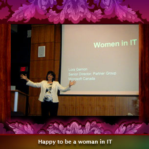 Happy to be a woman in IT
