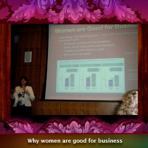 Why women are good for business