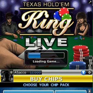 Texas Hold'em King Live for BlackBerry