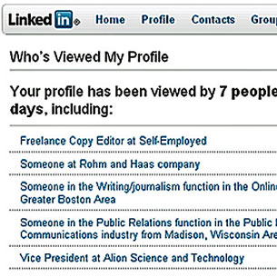 Monitor Who's Viewed Your Profile