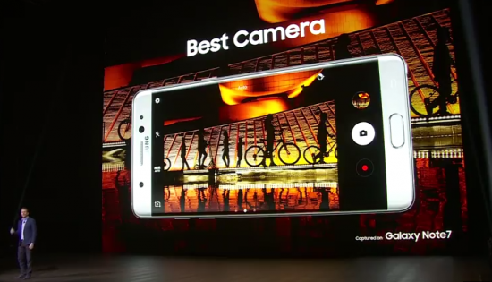 Galaxy Note 7 - camera