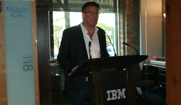 IBM Canada president Dino Trevisani was happy to emphasize the unique nature of the IBM Innovation Space during its Sept. 21 dedication in downtown Toronto.