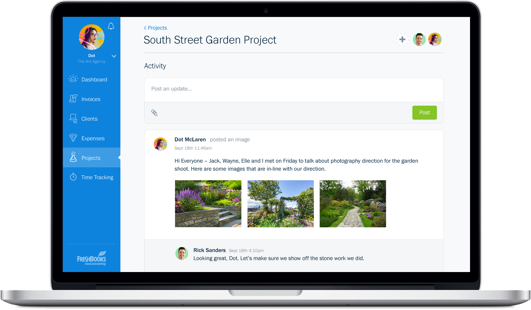 new-freshbooks-projects